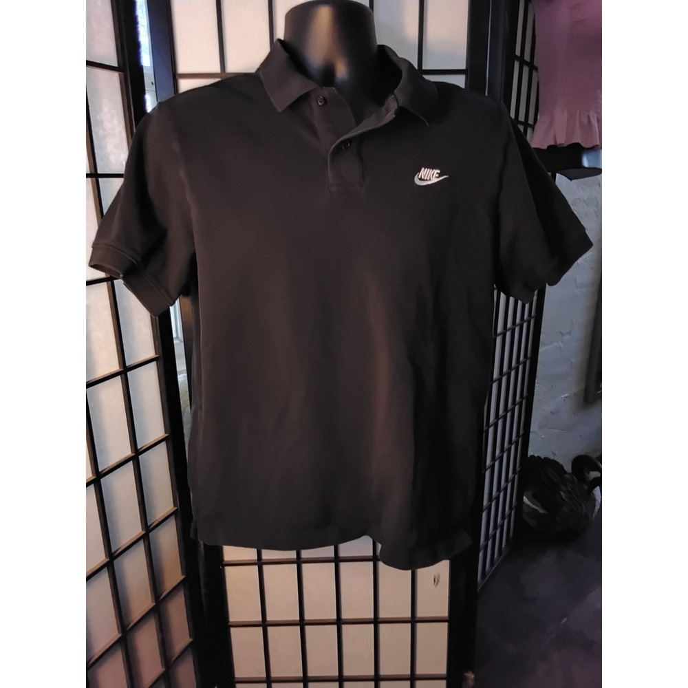Nike Black Polo Shirt Medium